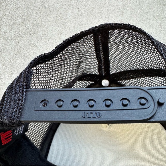 Vintage Sony Trucker Hat SnapBack Adjustable 90s Black - Picture 4 of 4